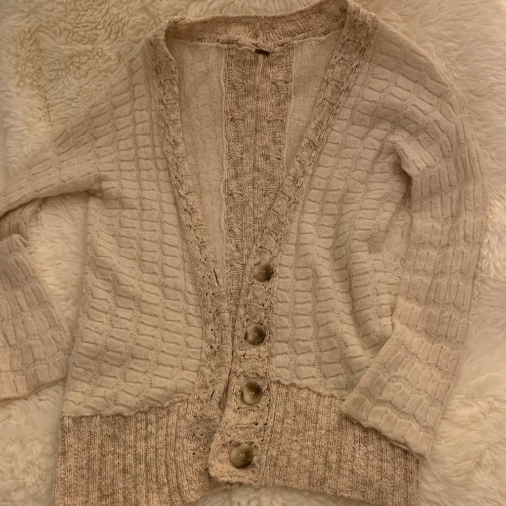 Free People Alpaca cardigan